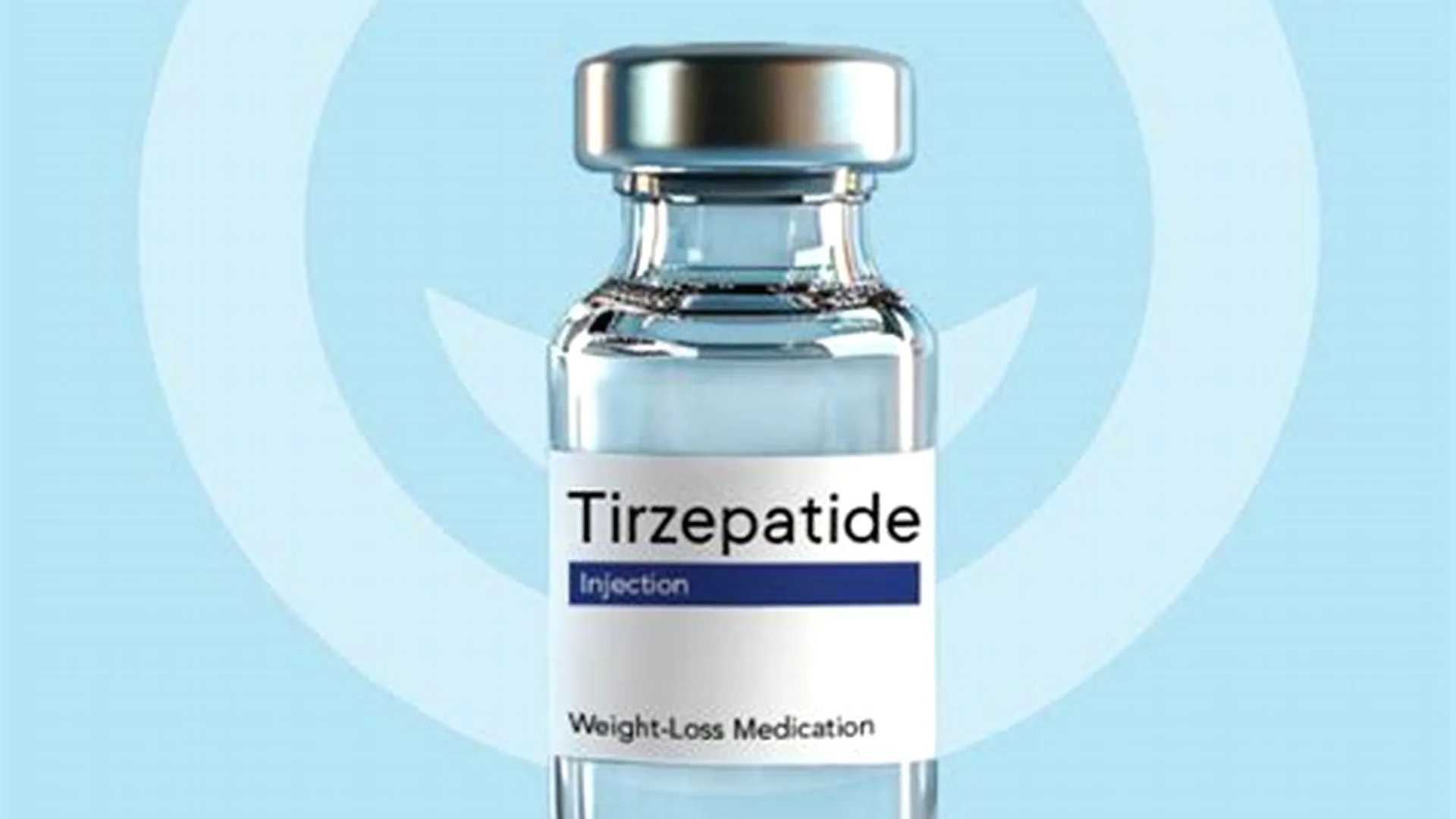 Compounded tirzepatide vial from accredited pharmacy